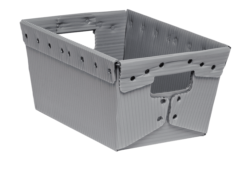 Corrugated Plastic Totes & Bins