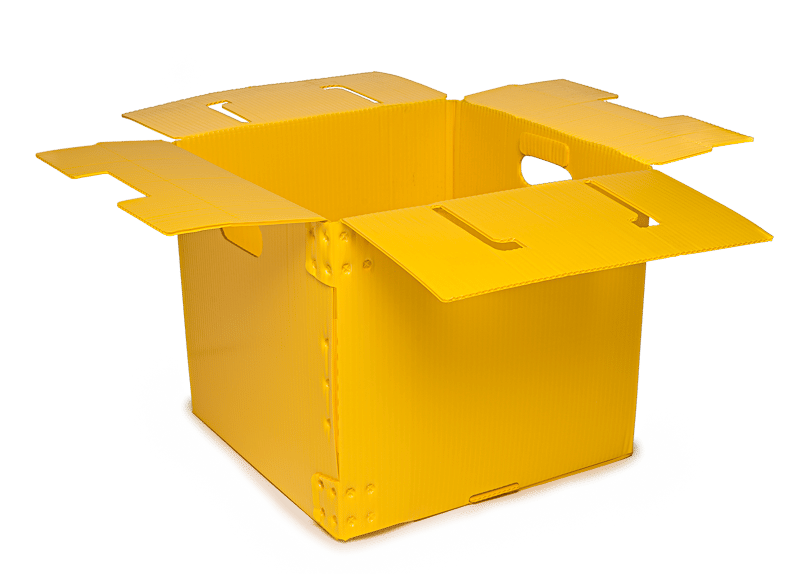 Corrugated Plastic Boxes  Reusable Shipping and Storage Boxes