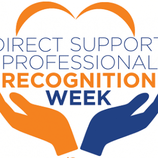direct support professional recognition week logo graphic