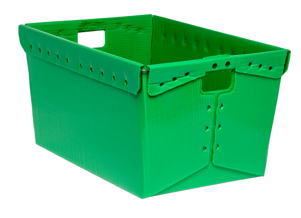 Corrugated Plastic Totes & Bins