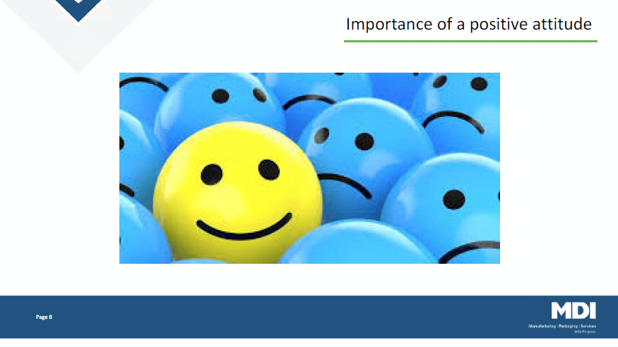 Happy Face A happy outlier in a blue crowd.