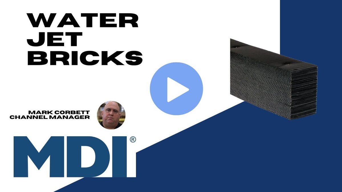 waterjet bricks