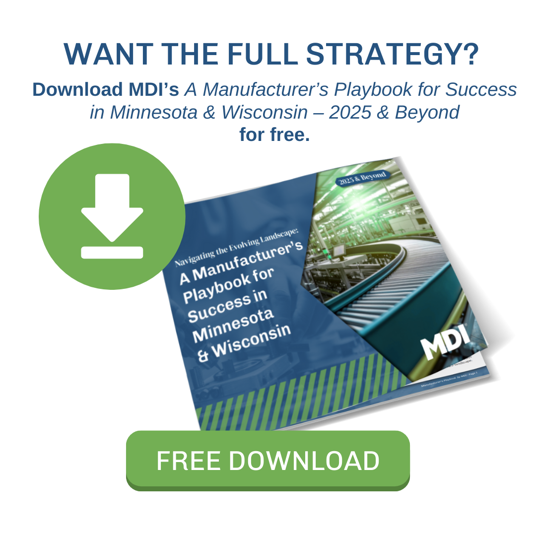 Download MDI's Manufacturers Playbook Today