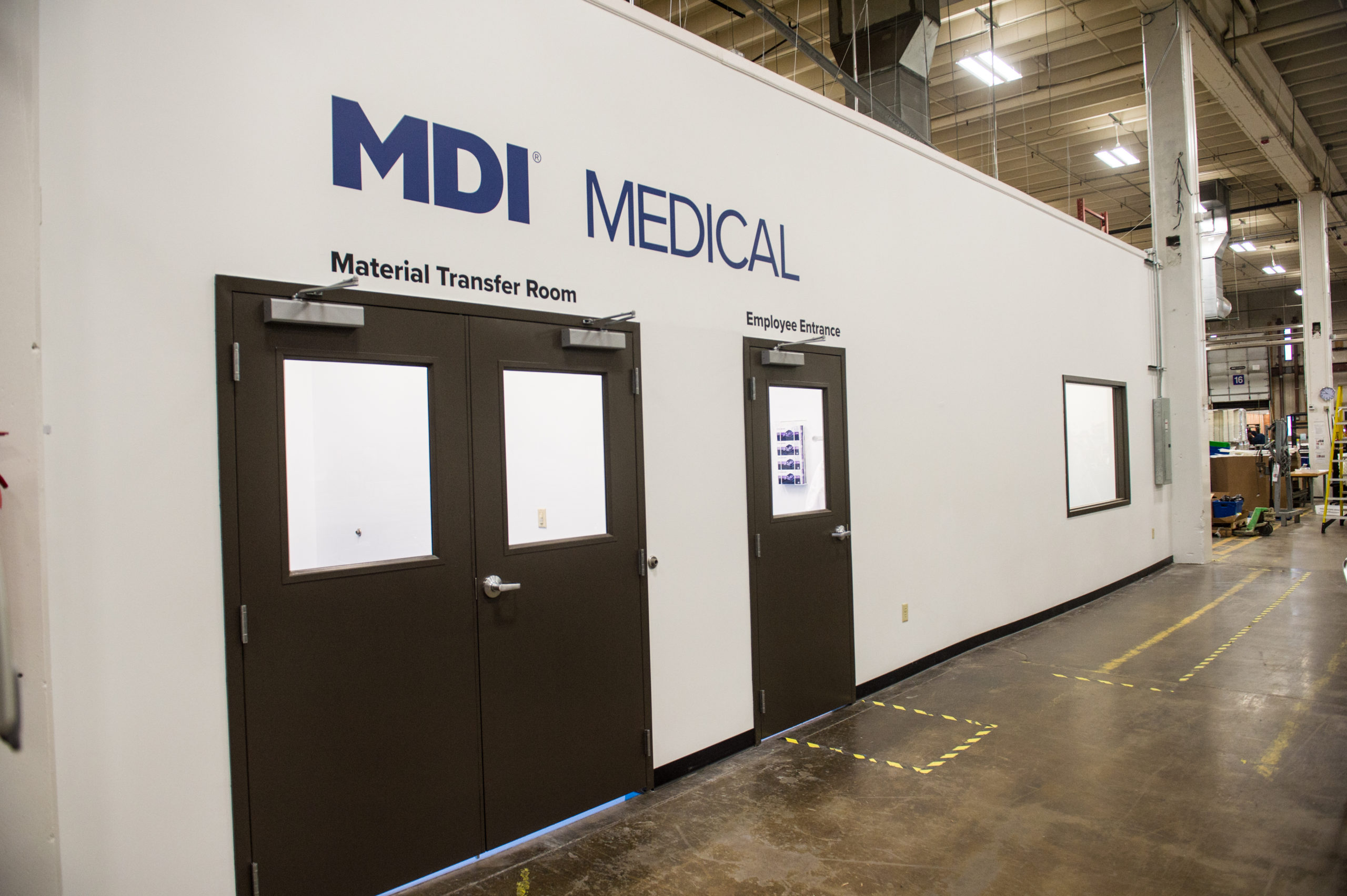 medical white room for kitting and assembly
