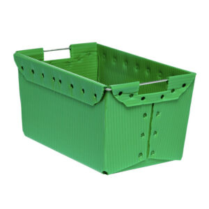 Corrugated Plastic Harvest Tote with Drain Holes 1544