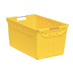 Corrugated Plastic Agricultural Tote with Fumigation Holes 1545