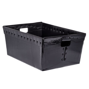 Extra-Large Wire Rim Corrugated Plastic Tote 1565