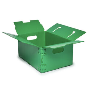 Auto Lock Bottom Corrugated Plastic Box 2513