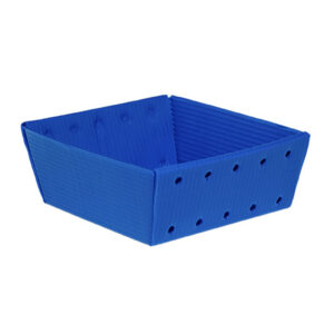 Sonic Welded Nestable Corrugated Plastic Tray 5571