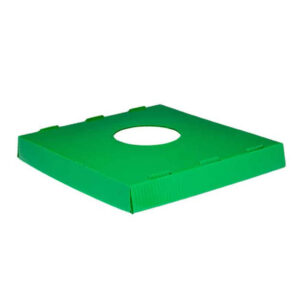 Corrugated Plastic Recycling Bin Lid 7629