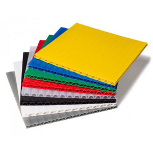 Double-Faced Corrugated Plastic Sheets